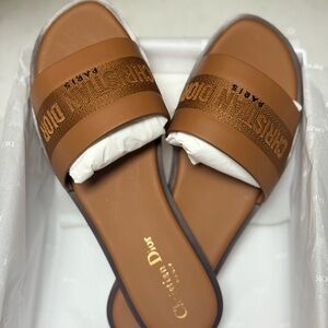 Christian Dior Dway Slide
Camel Calfskin